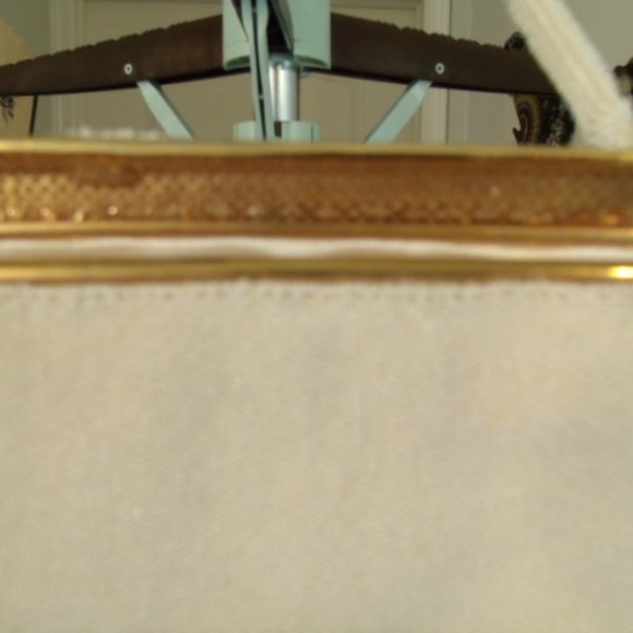 Vintage Saks Fifth Avenue Beaded Wedding Purse - Picture 5 of 6